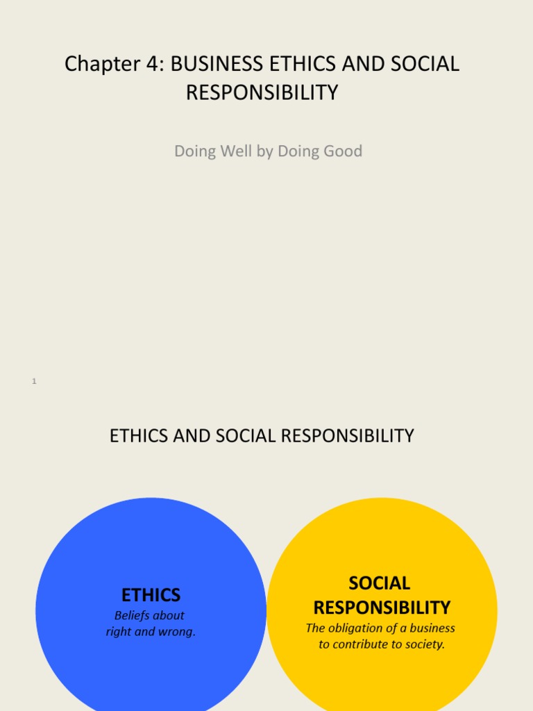 Business Ethics and Social Responsibility | PDF | Business Ethics ...