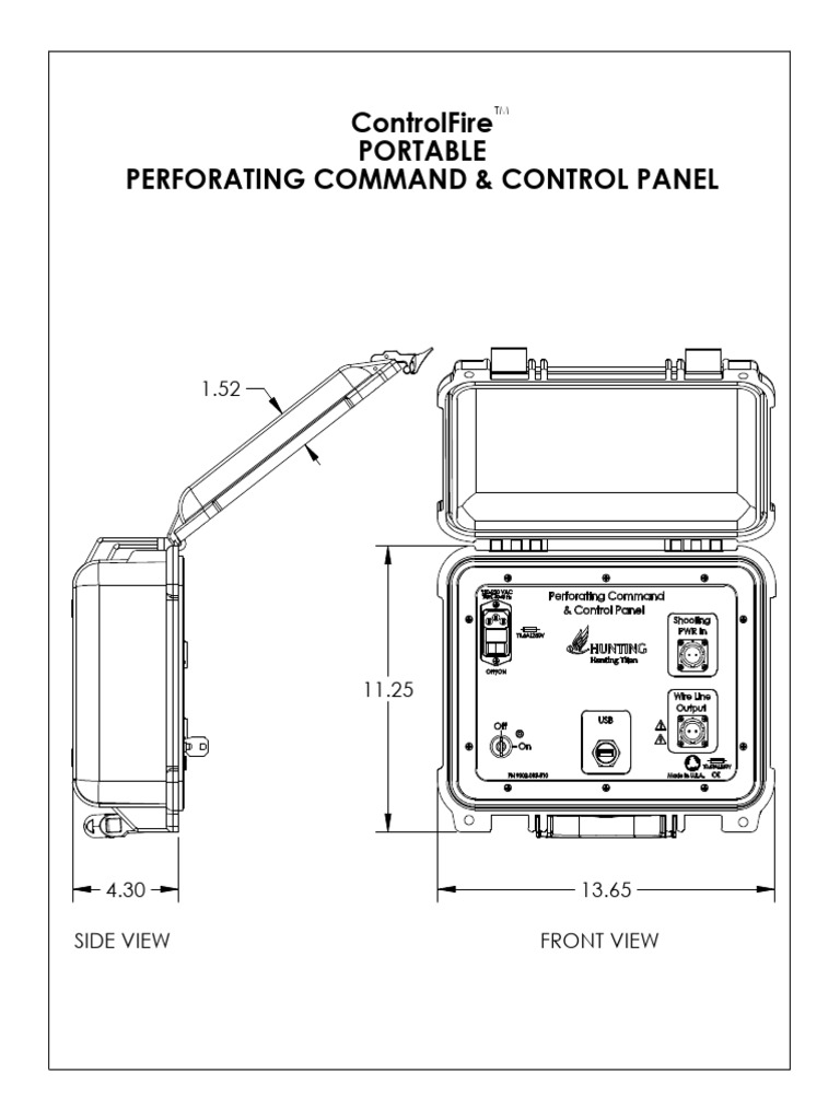 ControlFire Portable Specification 9002-013-510 | PDF