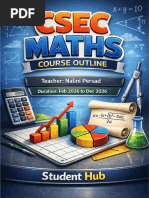 CSEC January 2026 Exam Timetable | PDF