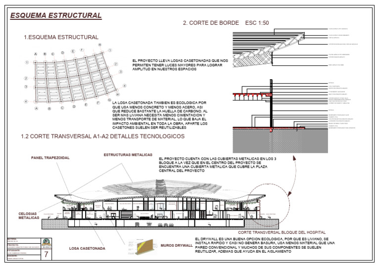 ESQUEMA ESTRUCTURAL | PDF | Hormigón | Construyendo tecnología