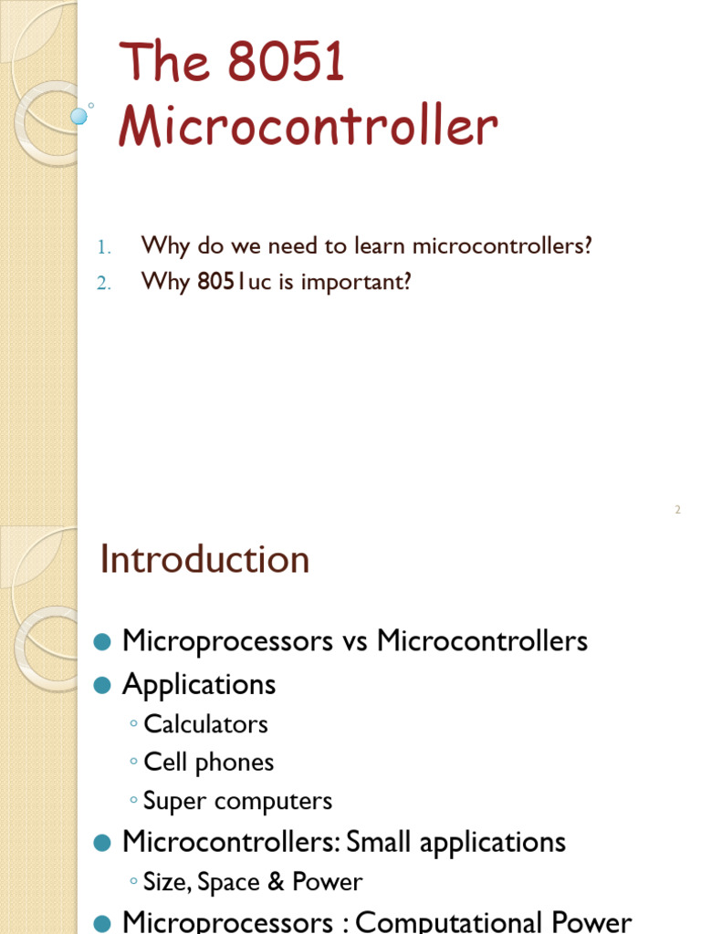 8051 architecture.pptx-2-65 | PDF | Computer Data Storage | Random ...