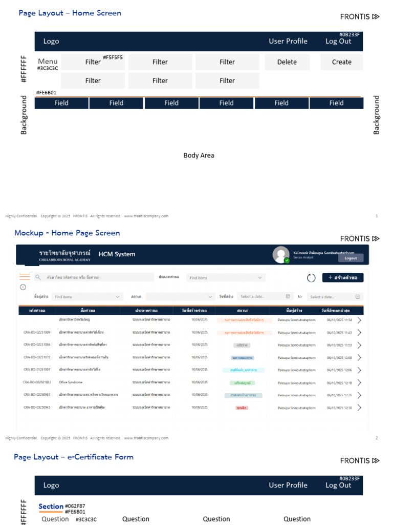 Layout of Desktop and Moblie 1 | PDF