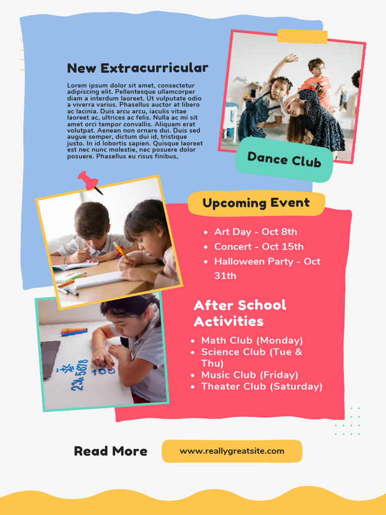 Playful Creative Classroom Newsletter | PDF