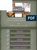 HACCP Kunjungan Lapangan