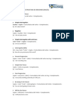 Estructura de Oraciones (Inglés)