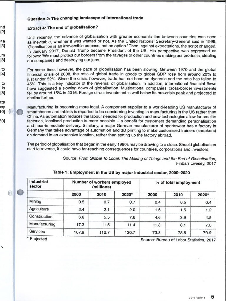 2019 a Level Csq | PDF