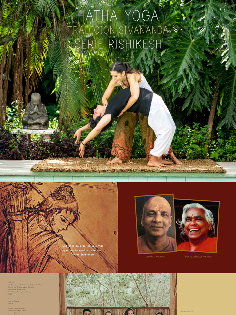 Libro Hatha Yoga Tradicion Sivananda Serie Rishikesh COMPLETO | PDF ...