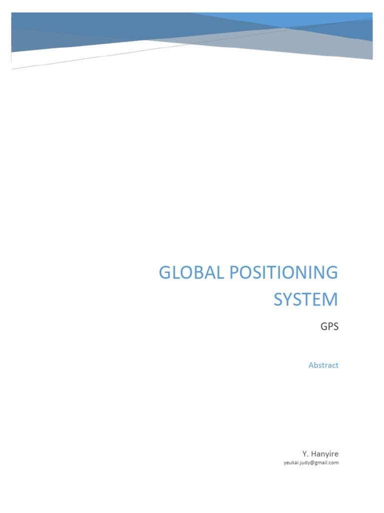 GPS_NOTES | PDF