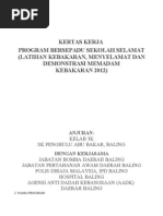 Kertas Kerja Latihan Kebakaran