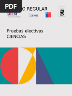 2027 26 01 23 Temario Paes Invierno Ciencias | PDF | Evolución | Química