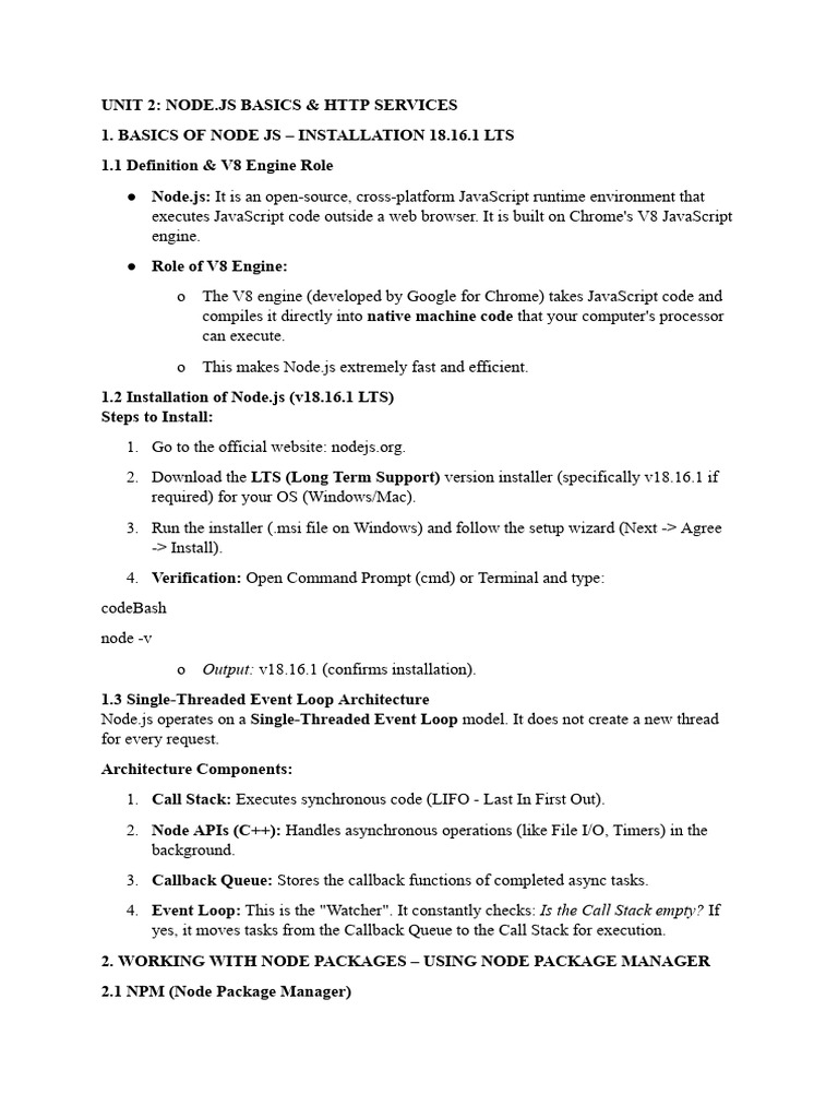 Unit 2 Fs Notes | PDF | Computing | Computer Programming