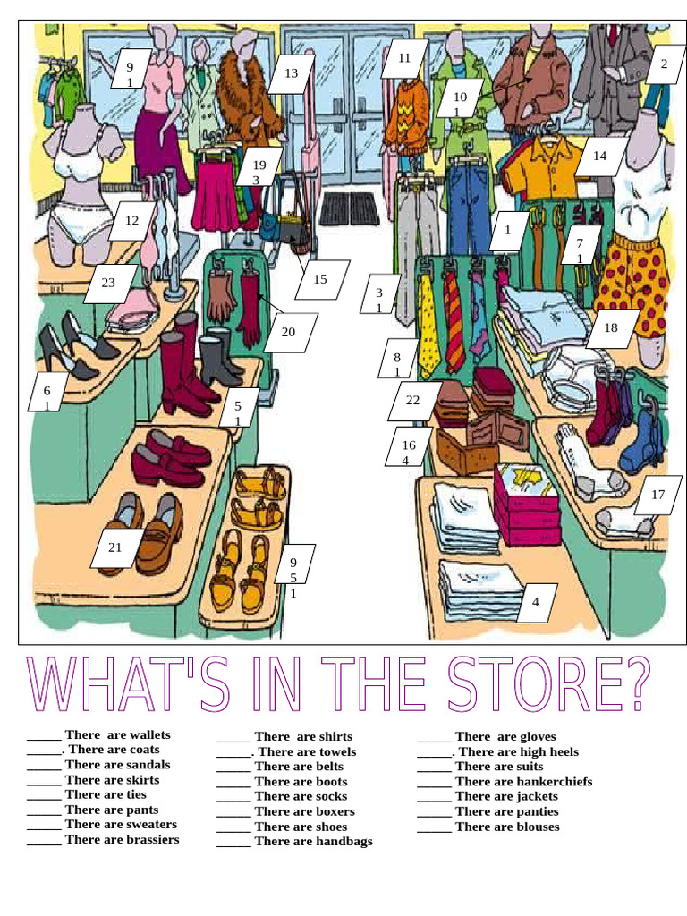 Whats in the Store Fun Activities Games 786 | PDF