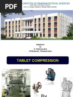 Download Tablet Compression Ppt by Srinivas Dharam SN102085878 doc pdf