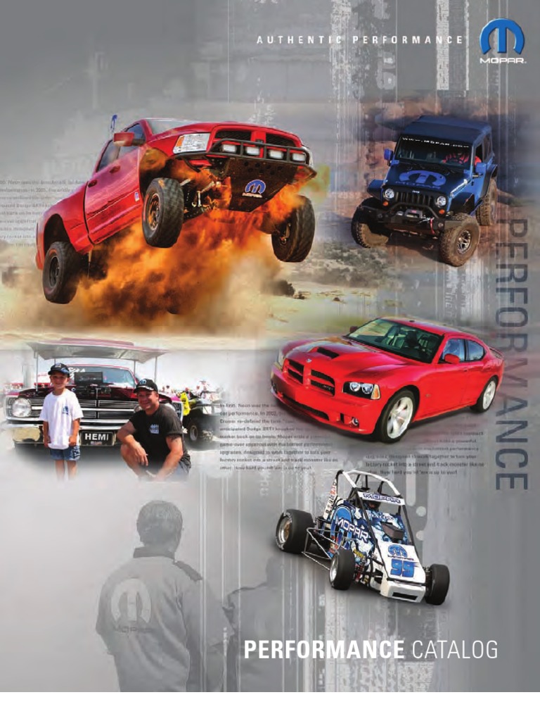 Mopar Performance Parts Catalog Clutch Systems Engineering