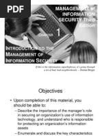 Management of Information Security