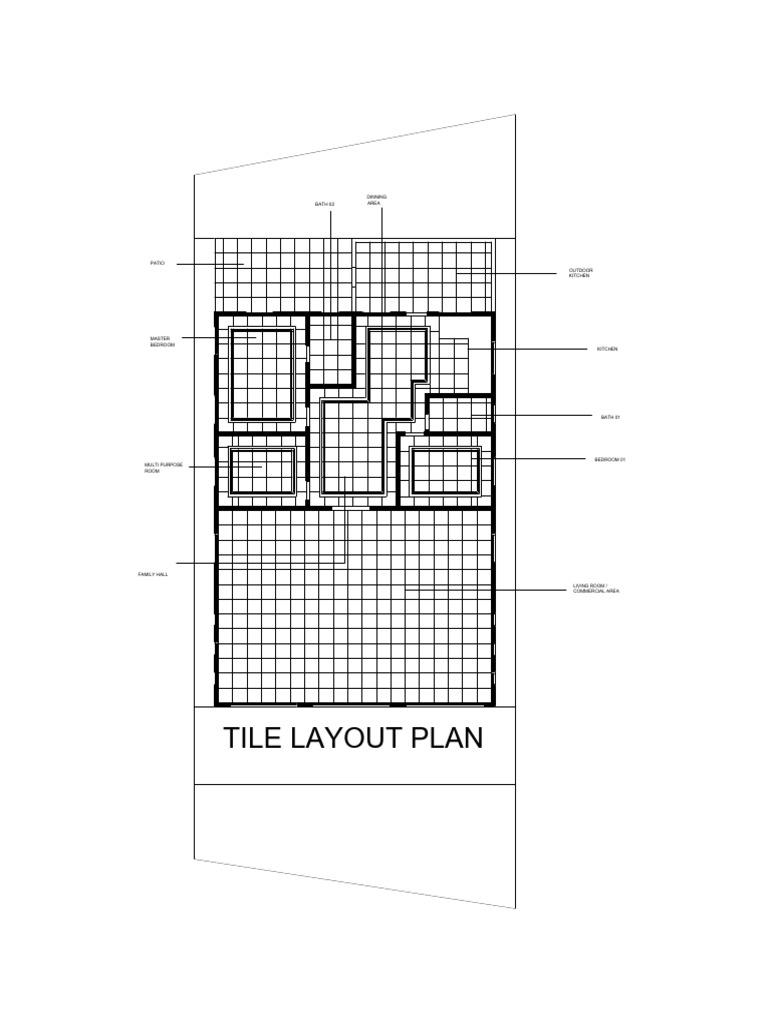 Tile Layout Plan | PDF