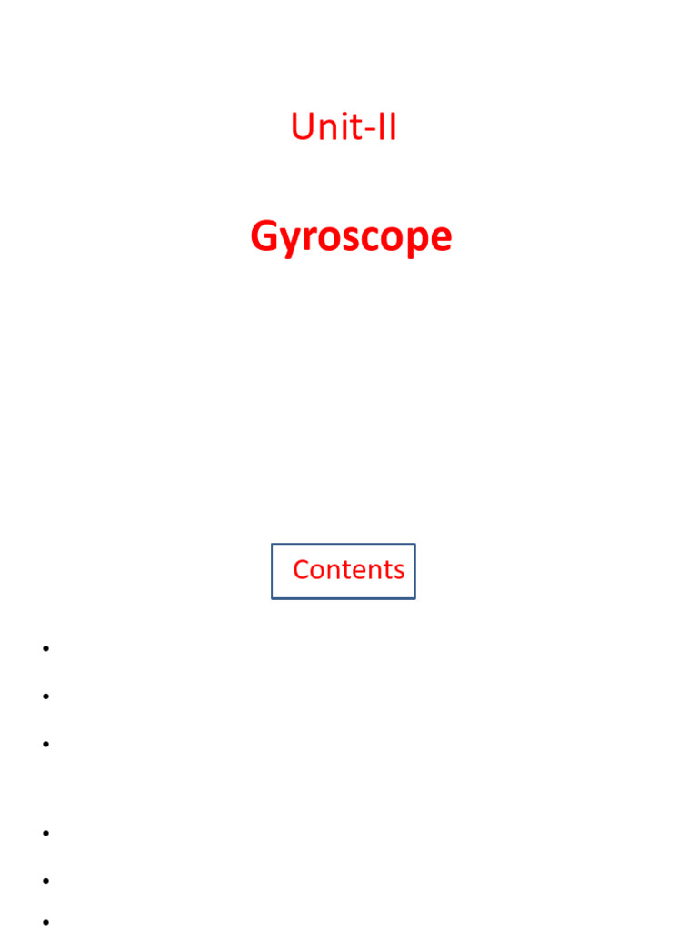 Gyrocope PPT | PDF | Gyroscope | Helicopter Rotor