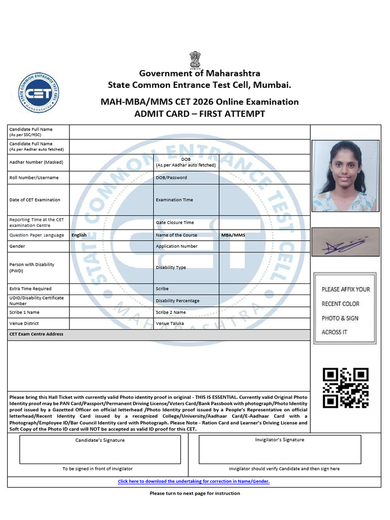 2650001106115092005 | PDF | Biometrics | Identity Document