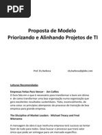 Modelo de Priorização e Alinhamento