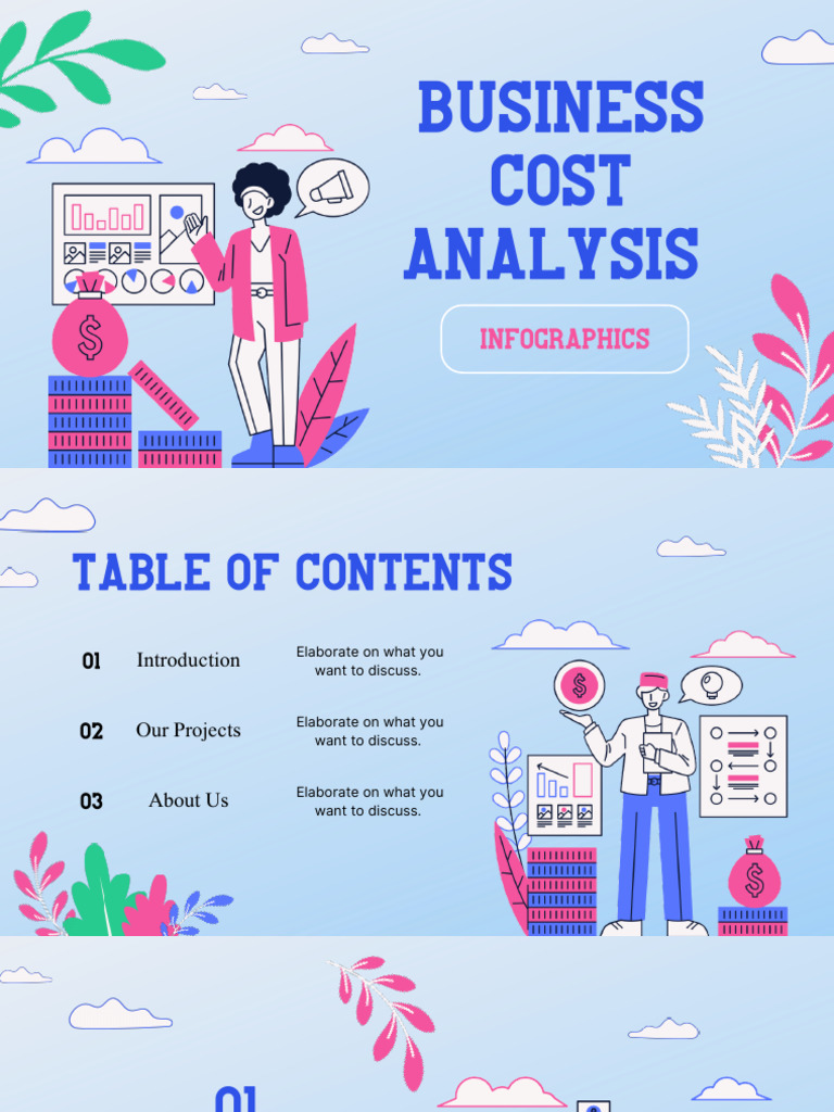 Copy of Copy of Business Cost Analysis Infographics Presentation | PDF