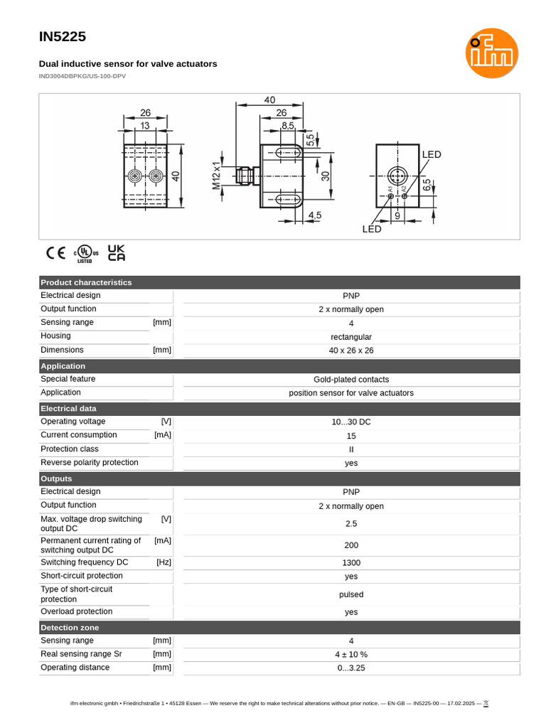IN5225-00_EN-GB | PDF | Switch | Actuator
