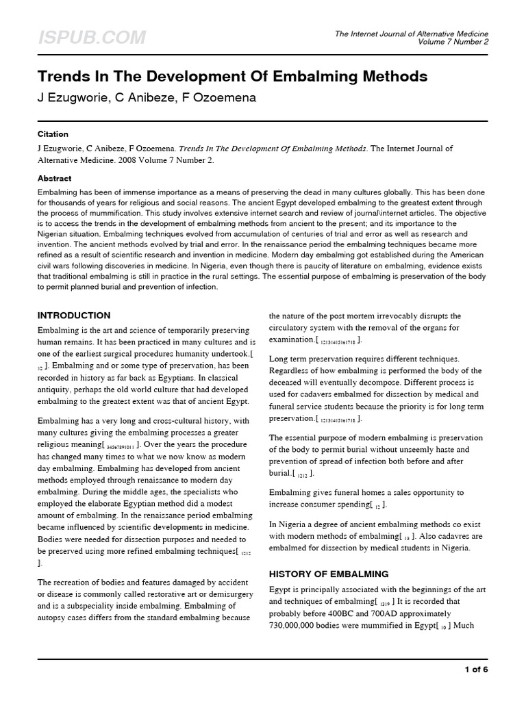 Trends_In_The_Development_Of_Embalming_M | PDF