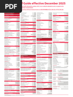 KCB Tariff Guide and Charges 2024 | PDF | Transaction Account | Credit Card