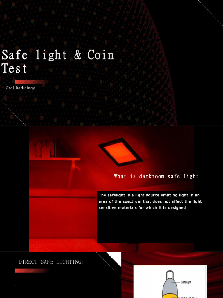 Safe Light Ppt | PDF | Lighting