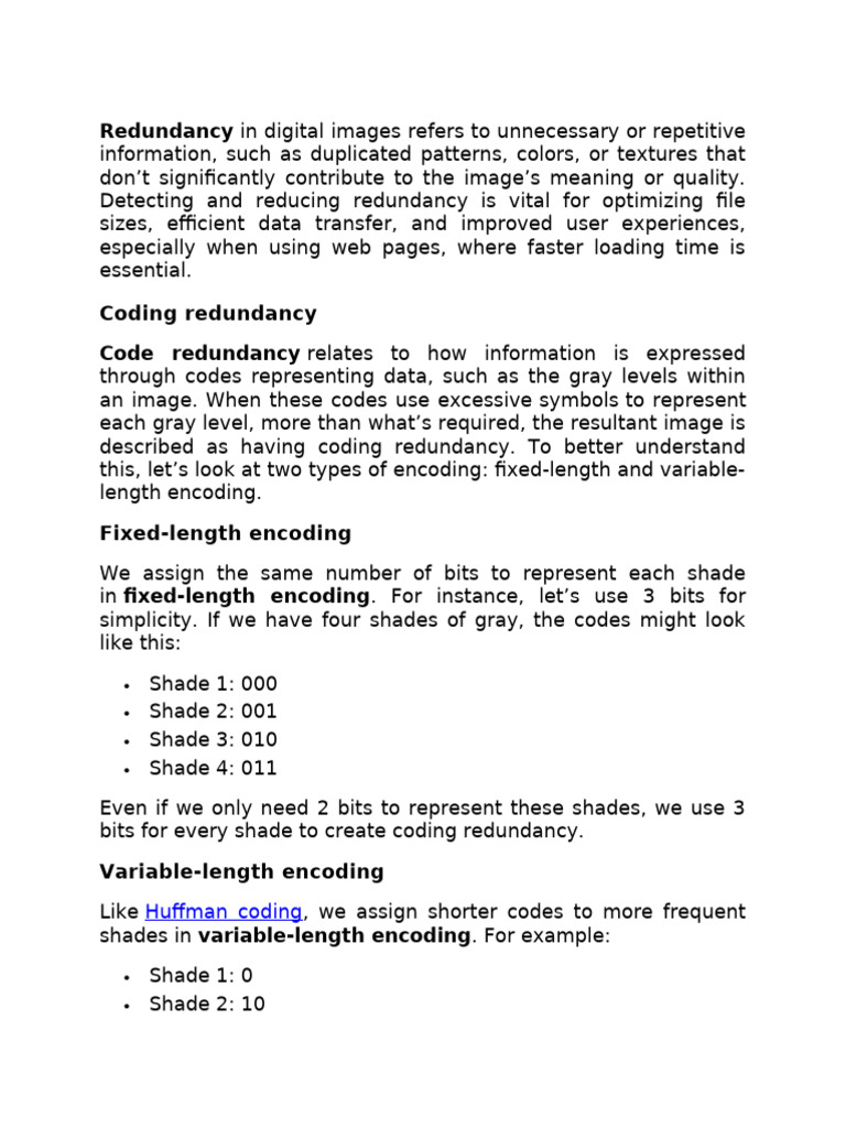 Redundancy | PDF | Code | Video