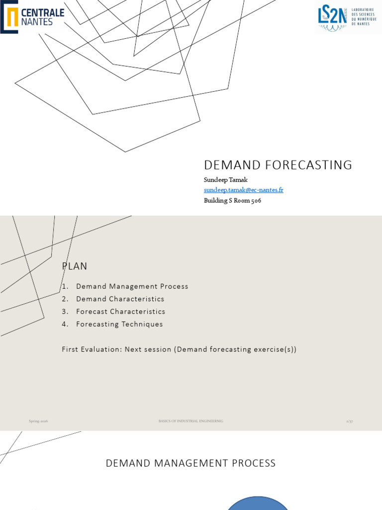 BSC I Eng Demand | PDF | Errors And Residuals | Forecasting