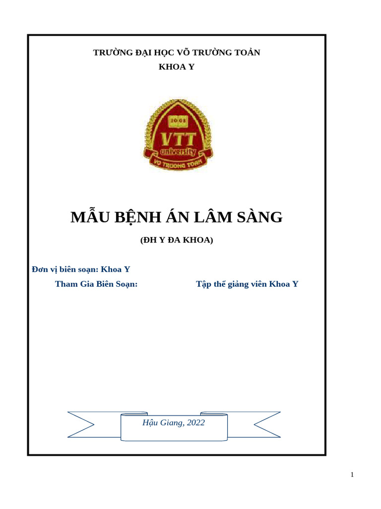 Benh an Vttu | PDF