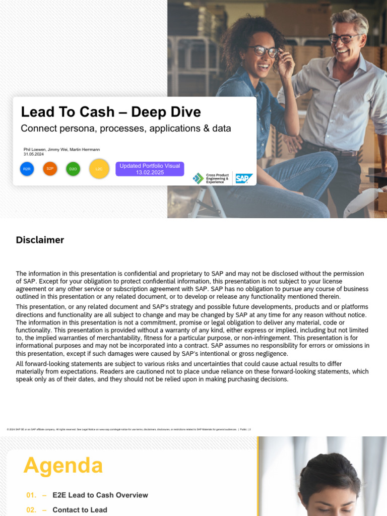 SAP L2C - in - Depth - 2025-02-13 | PDF | Sales | Cloud Computing