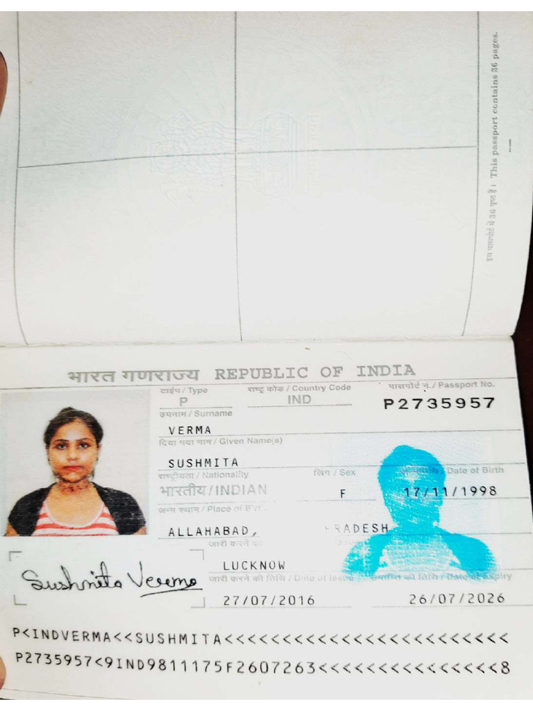 Scan Passport | PDF