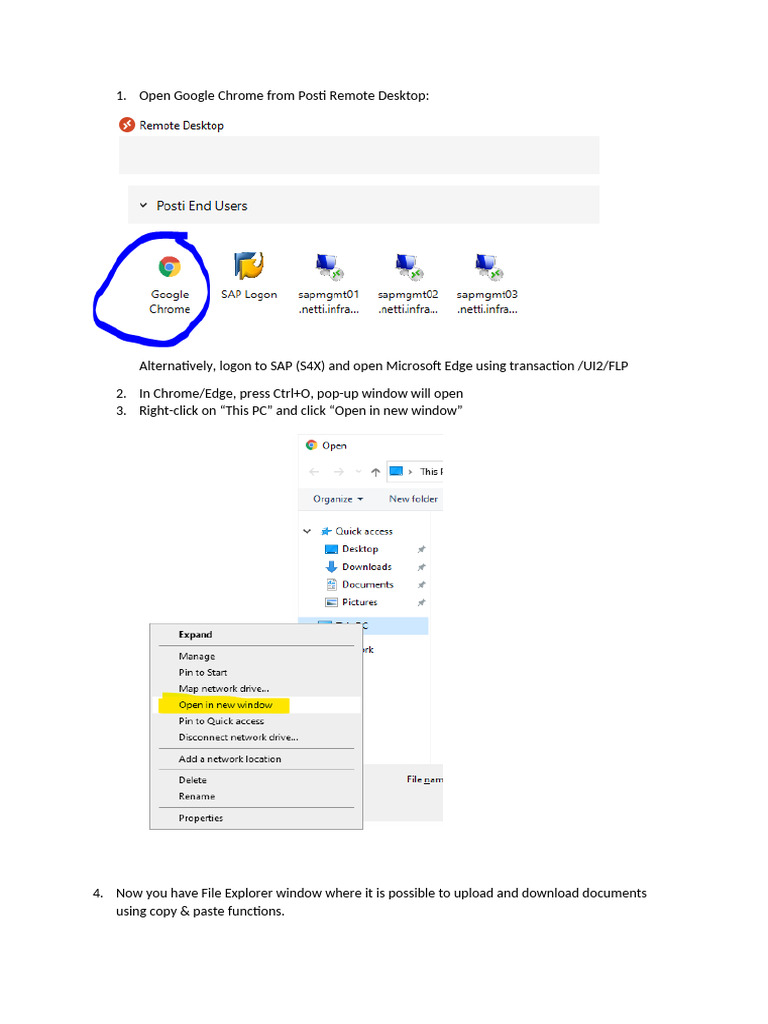 Open File Explorer via Browser | PDF