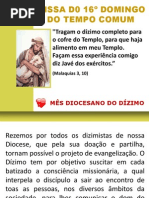 16º domingo do tempo comum ano B