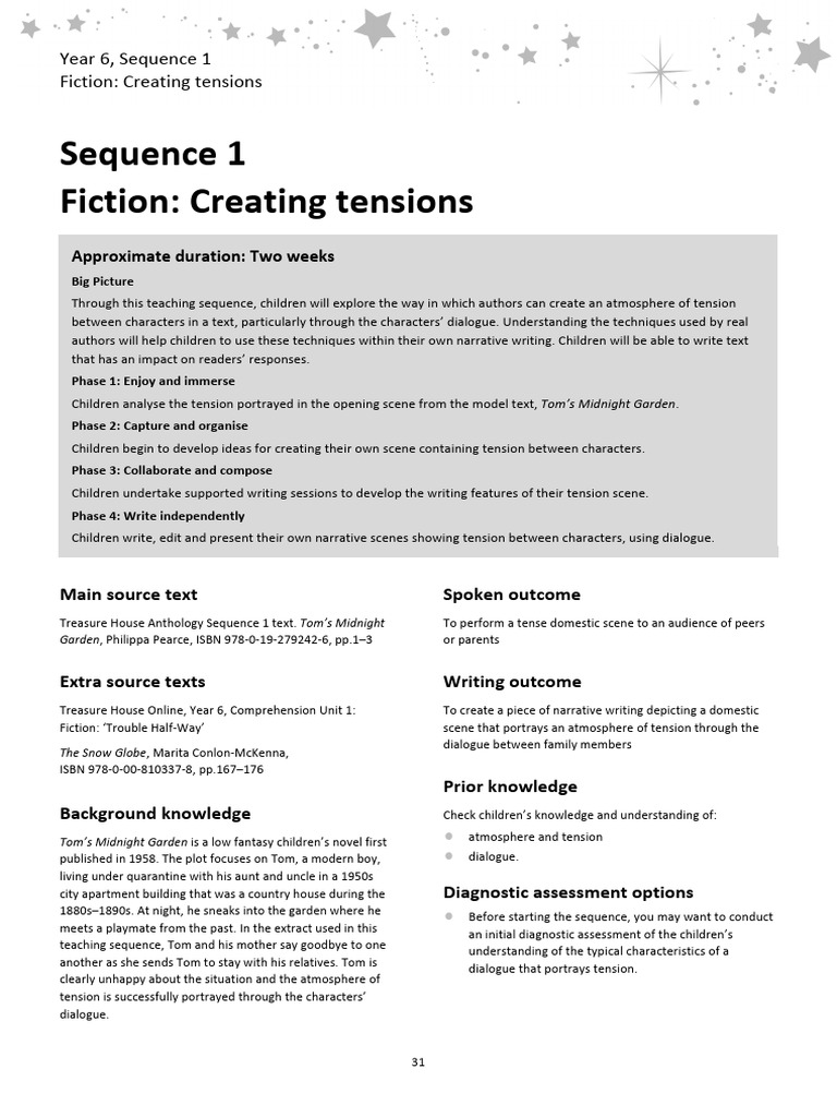 First Sequence Plan | PDF