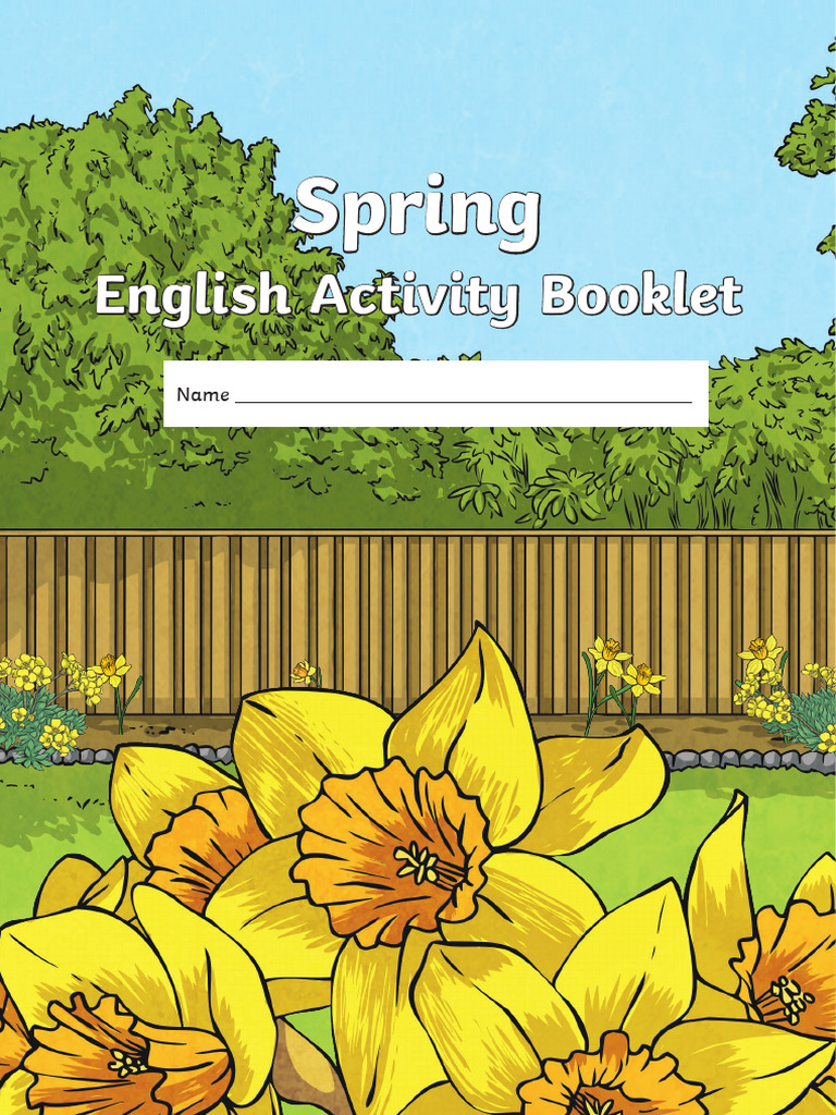 Spring English Activity Booklet | PDF | Linguistics | Syntax