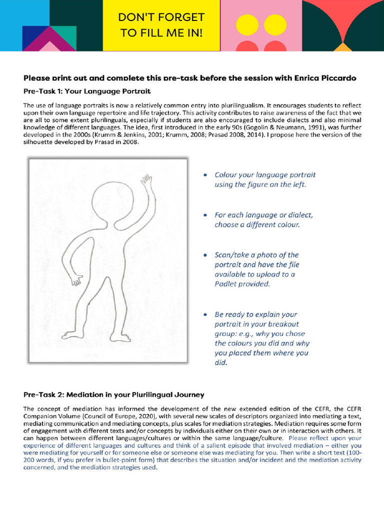 Pre Task | PDF
