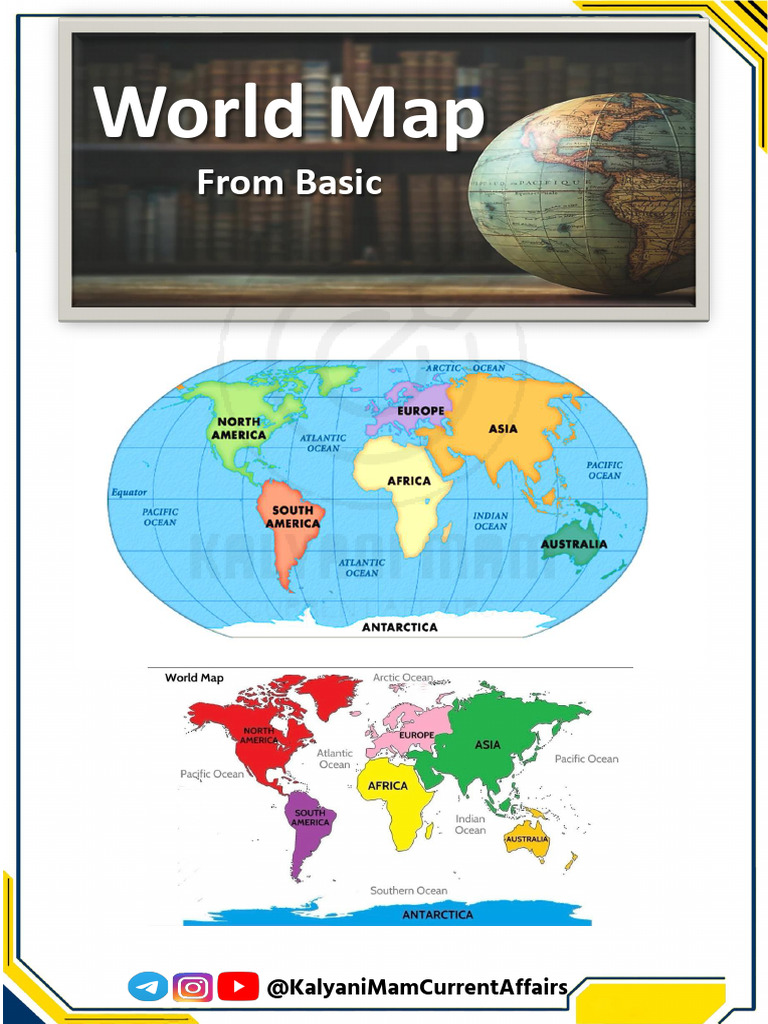 World Map From Basic -1 | PDF