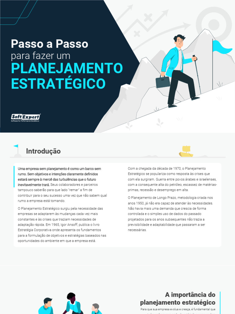 Passo A Passo para Um Planejamento Estrategico | PDF | Análise SWOT ...