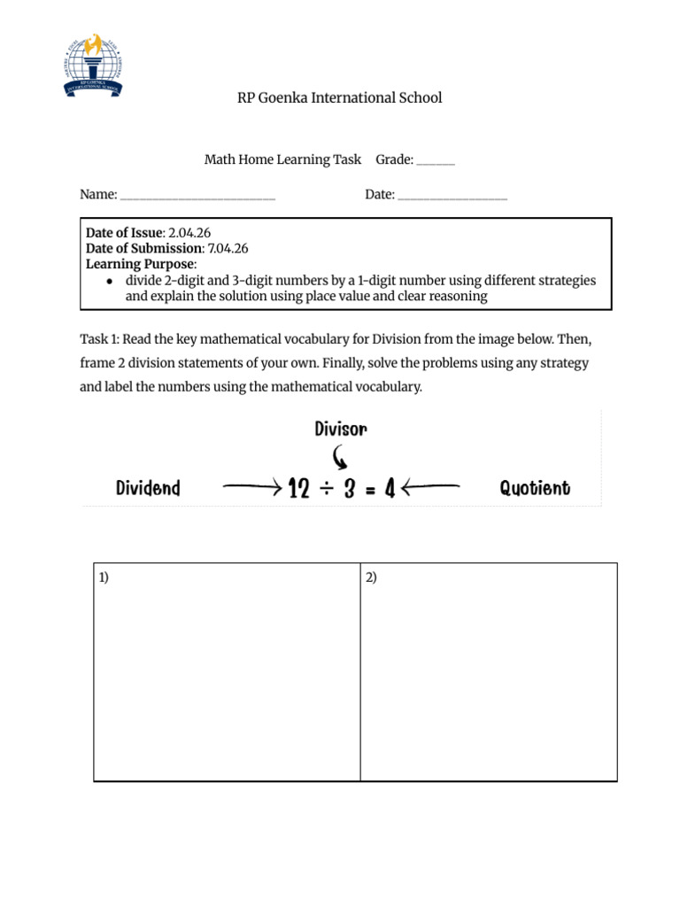 Math HLT-2.04.26 | PDF