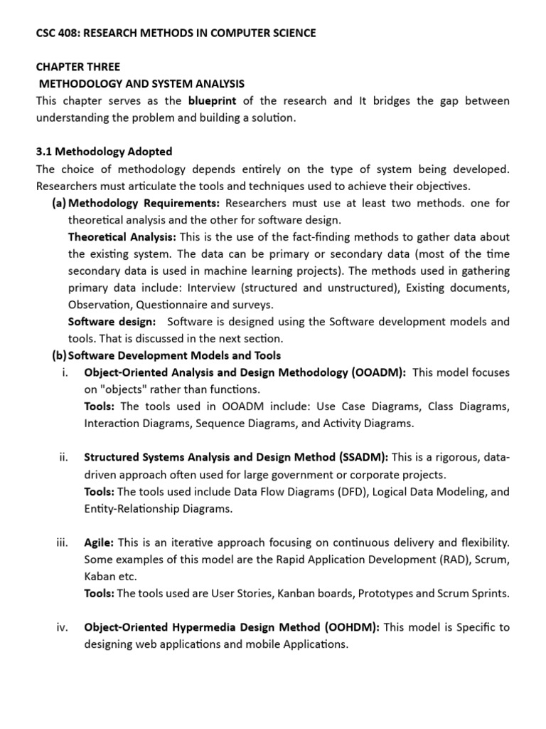Csc 408 Lecture Note Three | PDF | Software Development Process ...