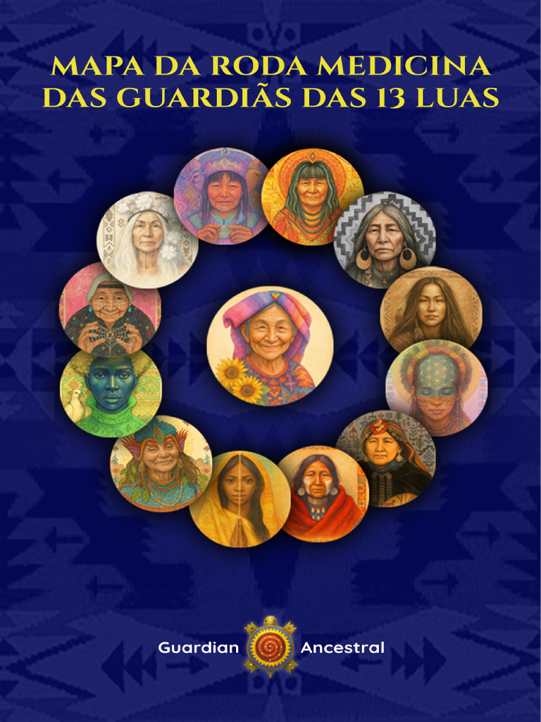 EBOOK MAPA DA RODA MEDICINA das GUARDIÃS DAS 13 LUIAS - Guardian ...