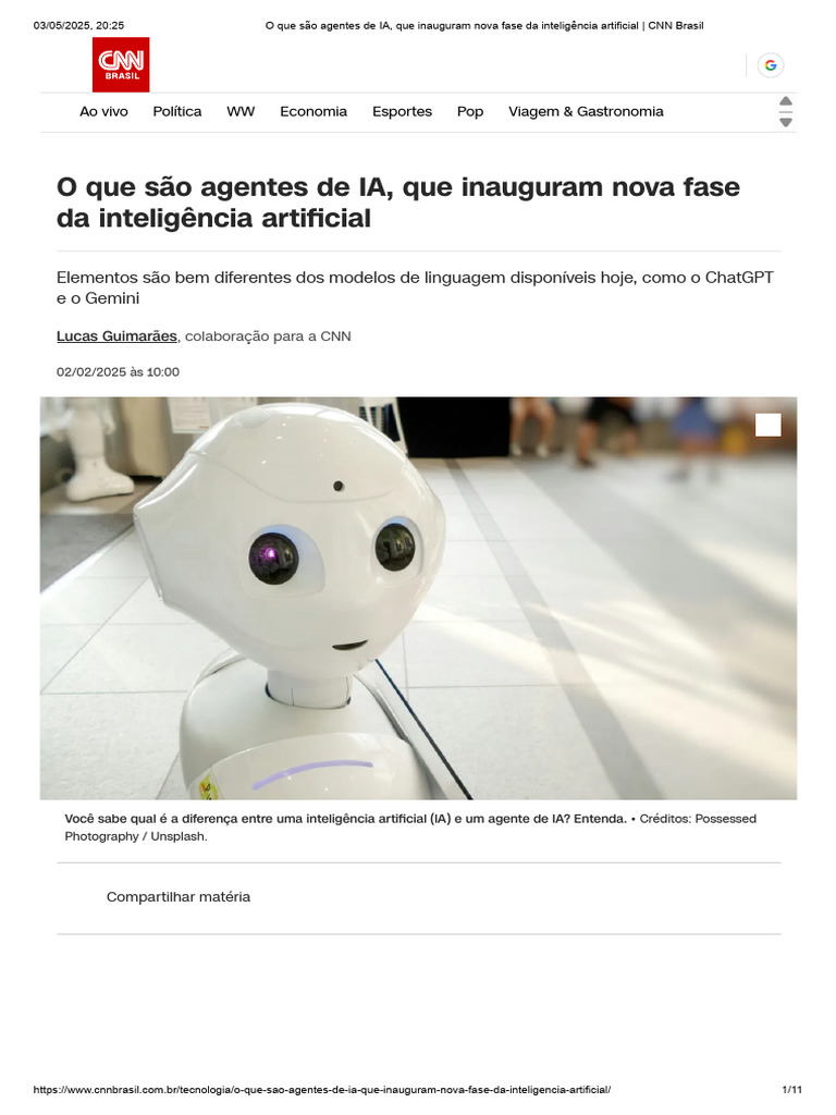 O que são agentes de IA, que inauguram nova fase da inteligência ...