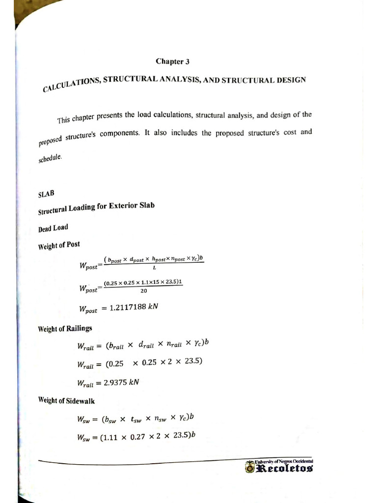 Analysis and Design of Slab | PDF