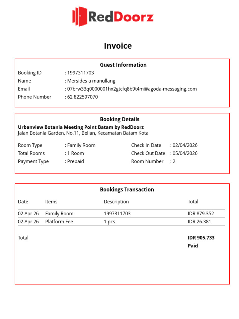 Consolidated Invoice | PDF