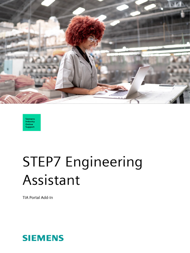 109773999 STEP7 Engineering Assistant DOC V3.1 En | PDF | Microsoft ...