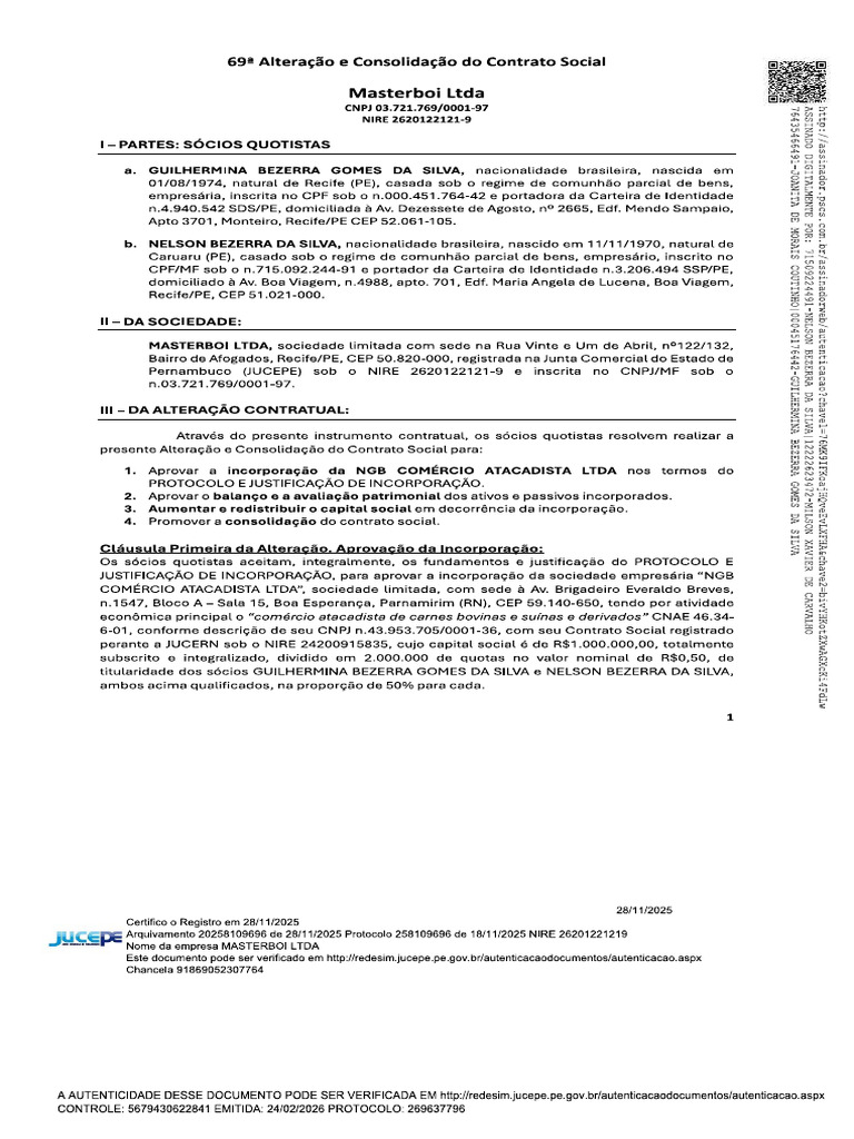 Contrato Boi | PDF