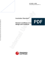 As 4902-2000 (Reference Use Only) General Conditions of Contract For Design and Construct