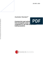 As 4945-2000 Commercial Road Vehicles - Interchangeable Quick Connect Release Couplings For Use With Air-Pres